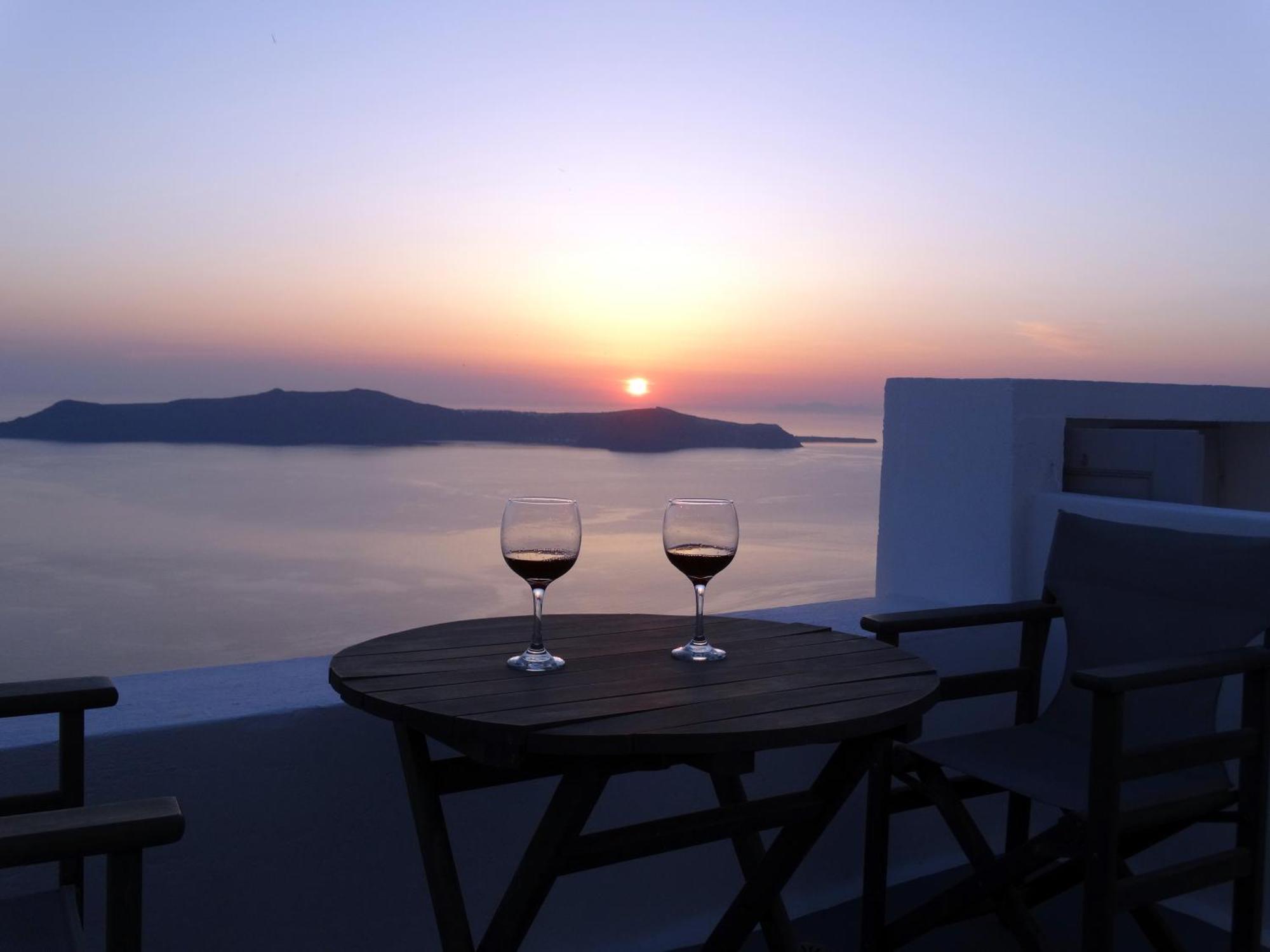 Yposkafo Suites - Villa - Santorini Fira  Luaran gambar